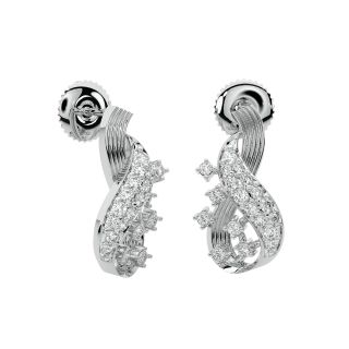 Mar Round Diamond Stud Earrings